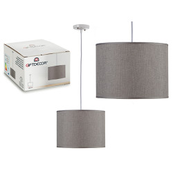 LAMPADA PENDENTE SOFFITTO 30CM GRIGIA
