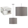 LAMPADA PENDENTE SOFFITTO 30CM GRIGIA