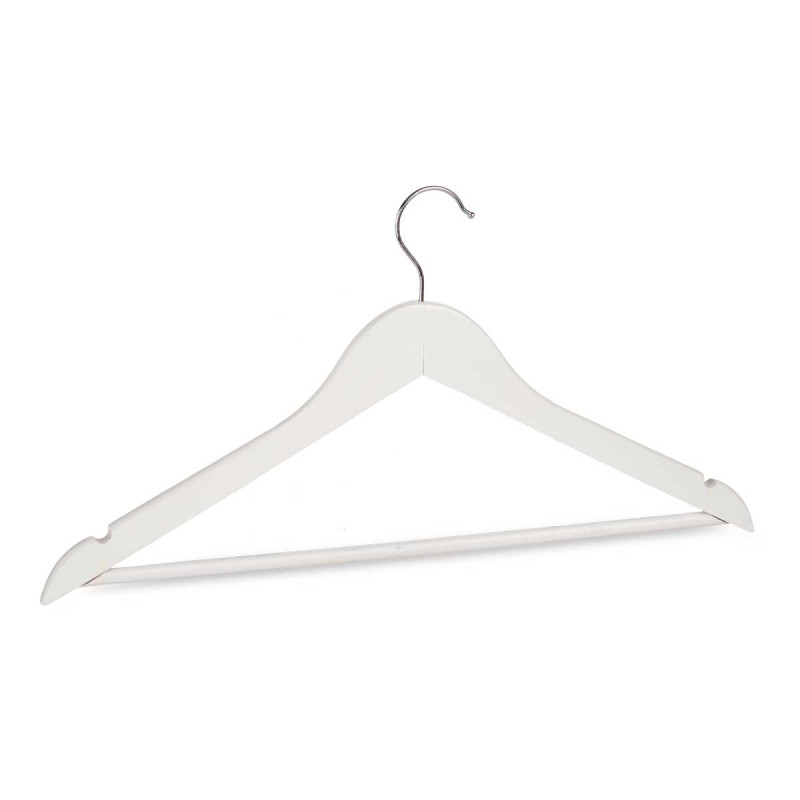 SET 3 PERCHAS MADERA BLANCA DISPLAY