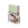 INDIVIDUAL 30X45CM RISCAS SORT 3 CORES CLARAS