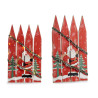 CARTEL VALLA SANTA CLAUS 60CM MADERA LUZ