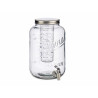 8000ML JAR WITH COOLER SILVER 