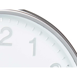OROLOGIO ROTONDO 38CM ARGENTO NERO ASSORT