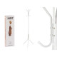 MATT WHITE METAL HANGER