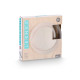 PIATTO RIGHE TRASPARENTE 23CM DIAM