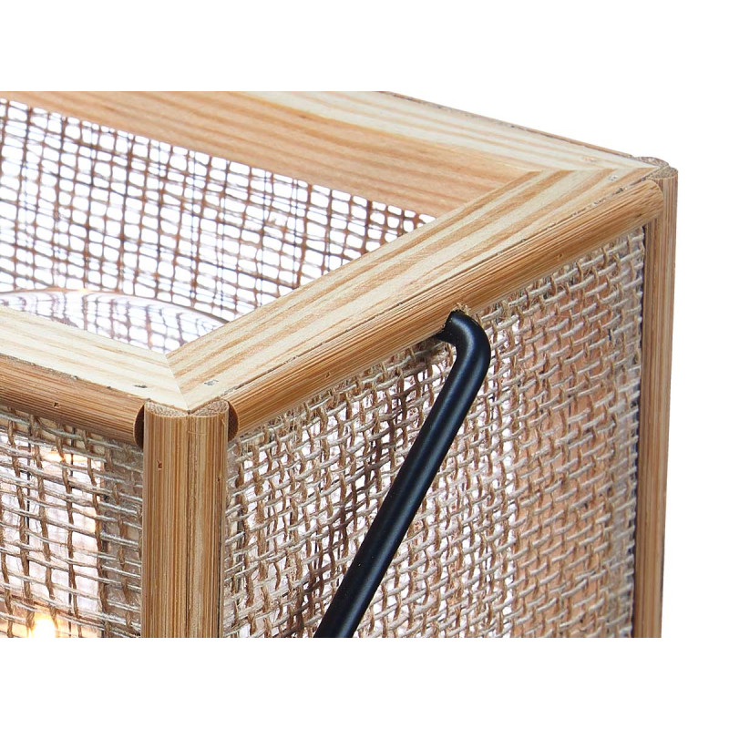 SUPORTE VELAS RATTAN