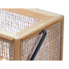 SUPORTE VELAS RATTAN
