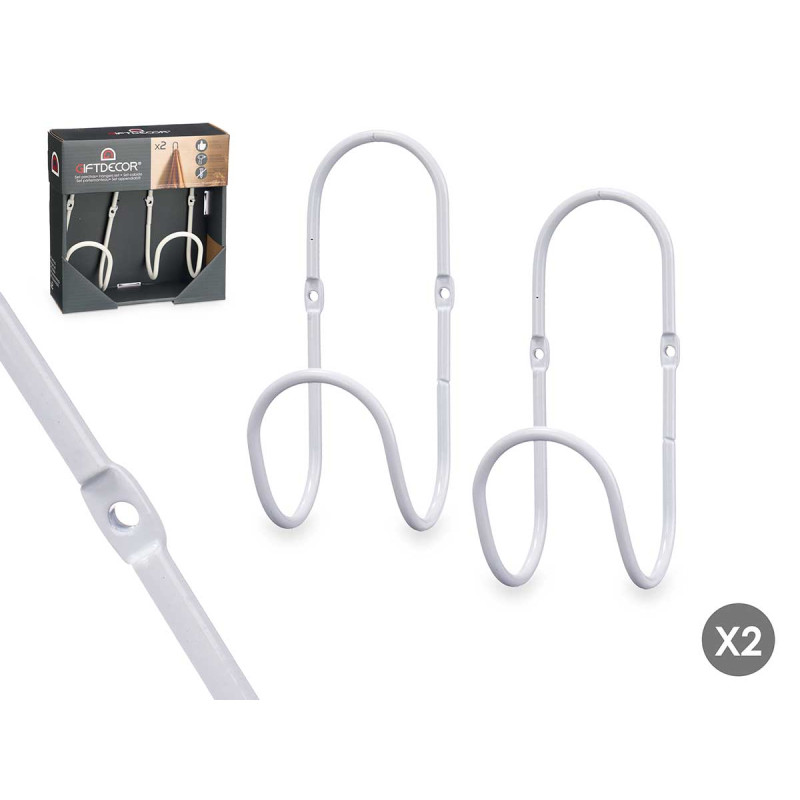 SET 2 APPENDINI CERCHIO BIANCO