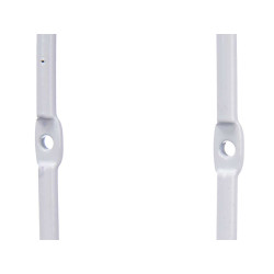 SET 2 PERCHAS ARO BLANCO