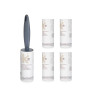 SET LEVAPELUCCHI, RULLO, 4 RICAMBI 15 FOGLI