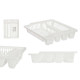 ÉGOUTTOIR VAISSELLE PLASTIQUE GRAND BLANC