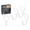 SET 3 APPENDINI TRIANGOLO BIANCO