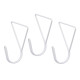 SET 3 PERCHA TRIANGULO BLANCO