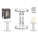 CANDELABRO CRISTAL ANILLO S 19CM