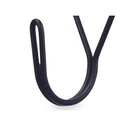 SET 3 HANGERS BLACK TRIANGLE