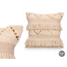 COUSSIN PAILLETTES NATUREL 45X45 CM
