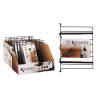 SOPORTE NEGRO METAL COPAS