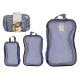 CONJ 3 BOLSAS VIAGEM 3 COR MIX