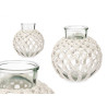 VASO MACRAME A SFERA BIANCO