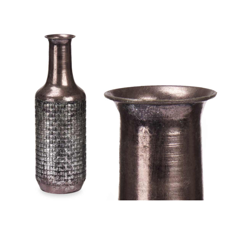 VASO RILIEVO ALTO ARGENTO ANTICO