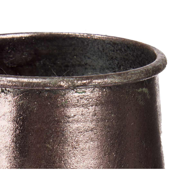 VASO RILIEVO CONICO ARGENTO ANTICO