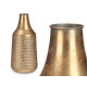 VASE CONIQUE RELIEF EN OR ANTIQUE