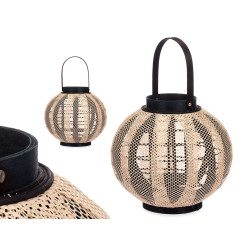 CANDLE HOLDER LANTERN  WITH HANDLE SPHERE