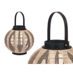 CANDLE HOLDER LANTERN  WITH HANDLE SPHERE