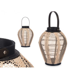 CANDLE HOLDER LANTERN  WITH HANDLE CONICAL