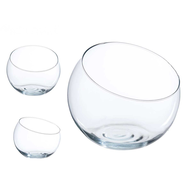 PETIT AQUARIUM EN VERRE TAILLÉ