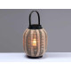 CANDLE HOLDER LANTERN  WITH HANDLE OVAL