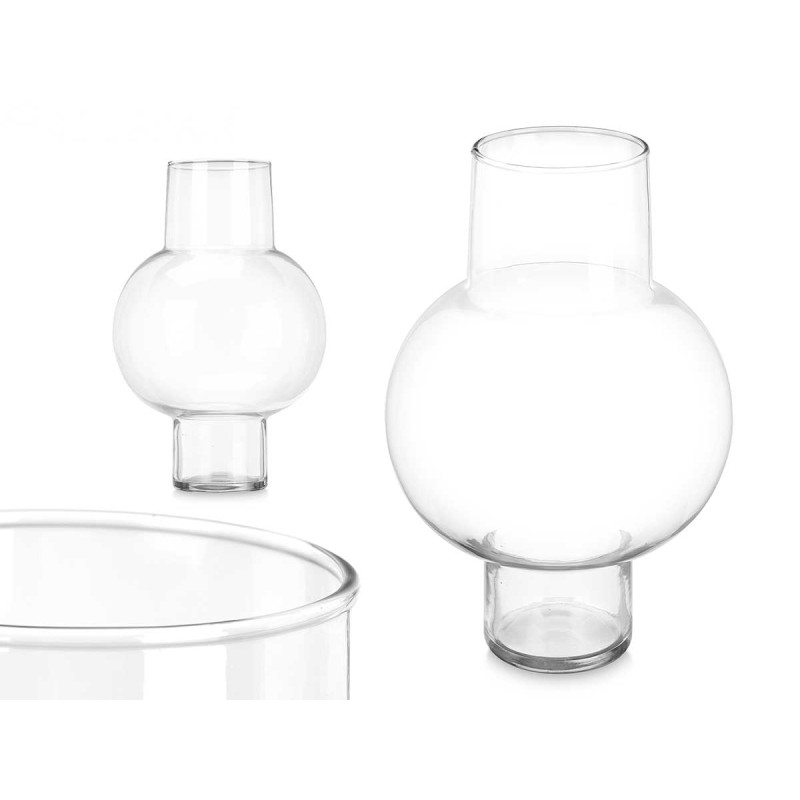 VASE VERRE CLOUD 25X39CM