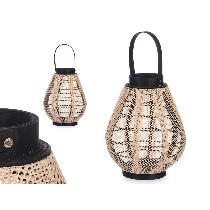 CANDLE HOLDER LANTERN  WITH HANDLE POINT
