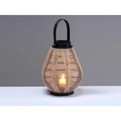 CANDLE HOLDER LANTERN  WITH HANDLE POINT