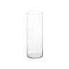 JARRON CRISTAL CILINDRO 15CM DIAM X 40CM