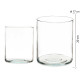 VASO VIDRO CILINDRICO 20CM DIAM 17 CM 
