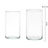 JARRON CRISTAL CILINDRO 17CM DIAM X 30CM