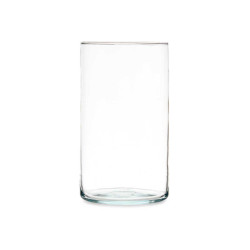 JARRON CRISTAL CILINDRO 17CM DIAM X 30CM