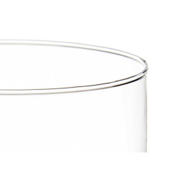 JARRON CRISTAL CILINDRO 17CM DIAM X 30CM