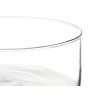 TERRINE VERRE CYLINDRE 25CM DIAM X 10CM