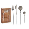 SET POSATE 8PZ ARGENTO/BIANCO