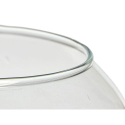 CONVEX CRYSTAL VASE 50CM