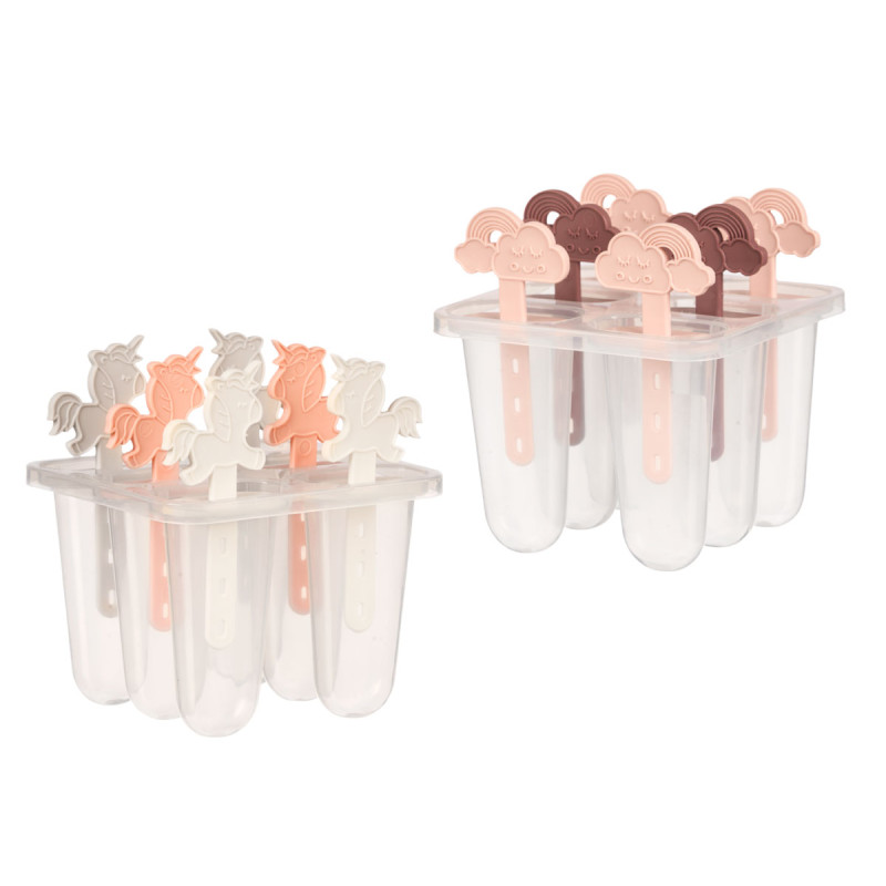 SET 6 CHILDREN ICE CREAM SCOOP ASSORTED 2