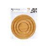 TAPIS DE TABLE ROND BAMBOU