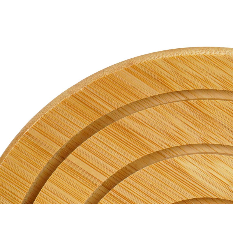TAPIS DE TABLE ROND BAMBOU