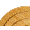 TAPIS DE TABLE ROND BAMBOU