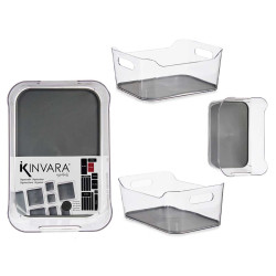ORGANIZZATORE CON ANTISCIVOLO 24CM ALTO