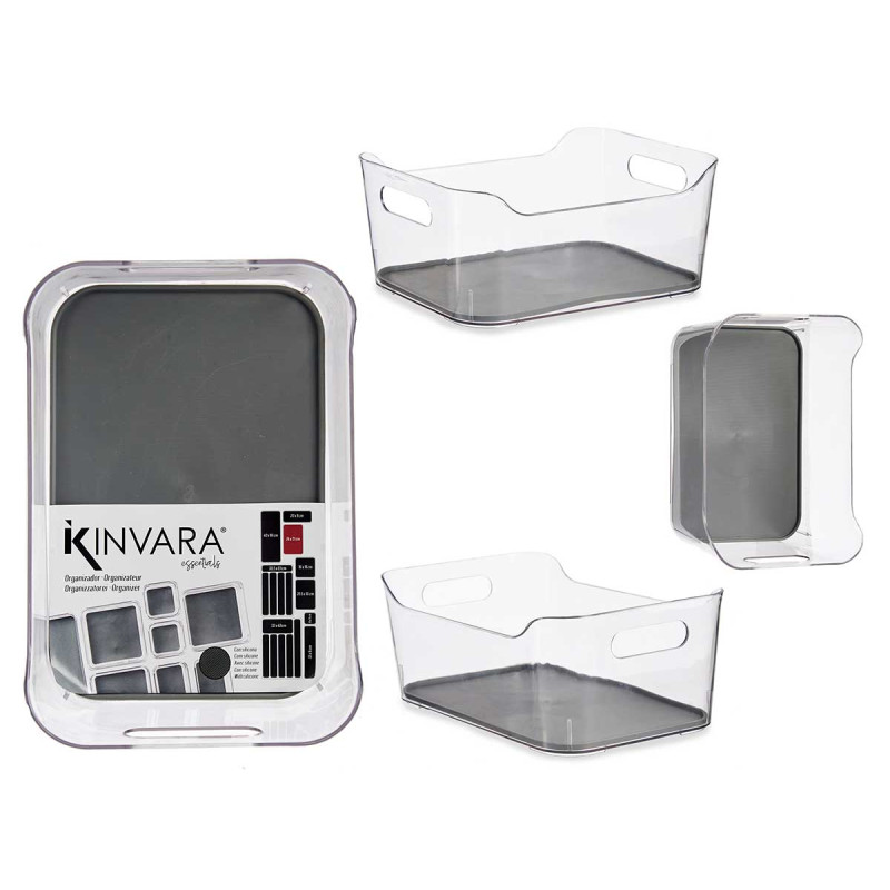 ORGANIZADOR COM ANTIDERRAPANTE 24CM