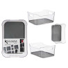ORGANIZADOR COM ANTIDERRAPANTE 24CM