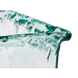 CENTRE DE TABLE VERRE INCA 22CM